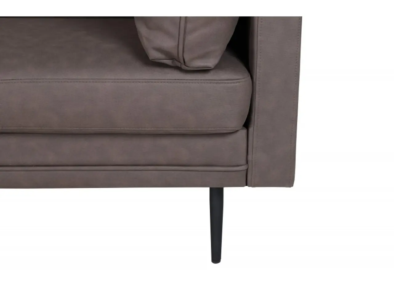 Billede 8 - Boom 3 personers Sofa - Sort og Brun