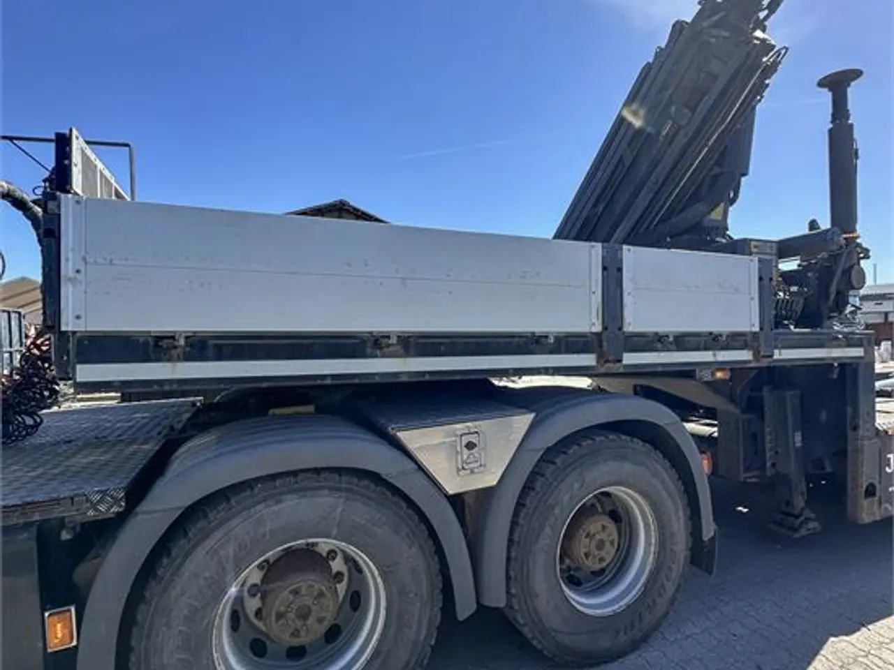 Billede 58 - Broshuis 4 ABSD - Only 2000 km - Truck+flat bed+container trailer w/crane