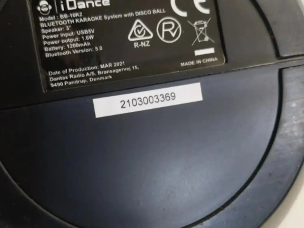 Billede 9 - Idance Bluetooth karaoke højtaler