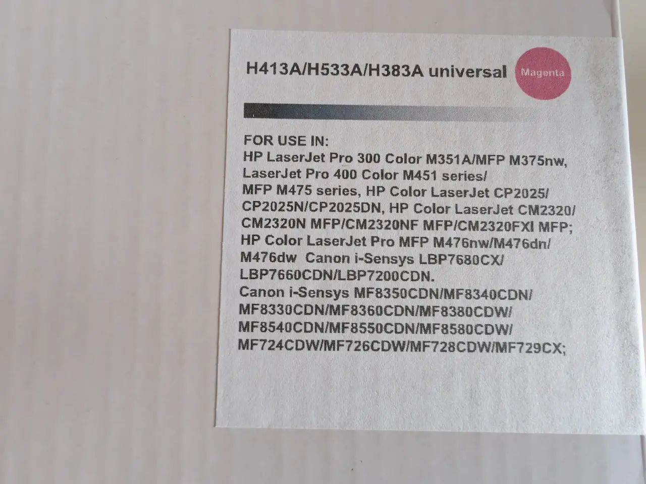 Billede 4 - Toner til HP printer