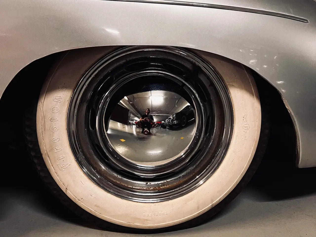 Billede 1 - 4 x kromfælge til VW, 356, Speedster