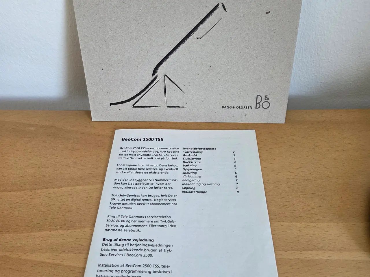 Billede 4 - B&O Bang & Olufsen BeoCom 2500 TSS fastnettelefon