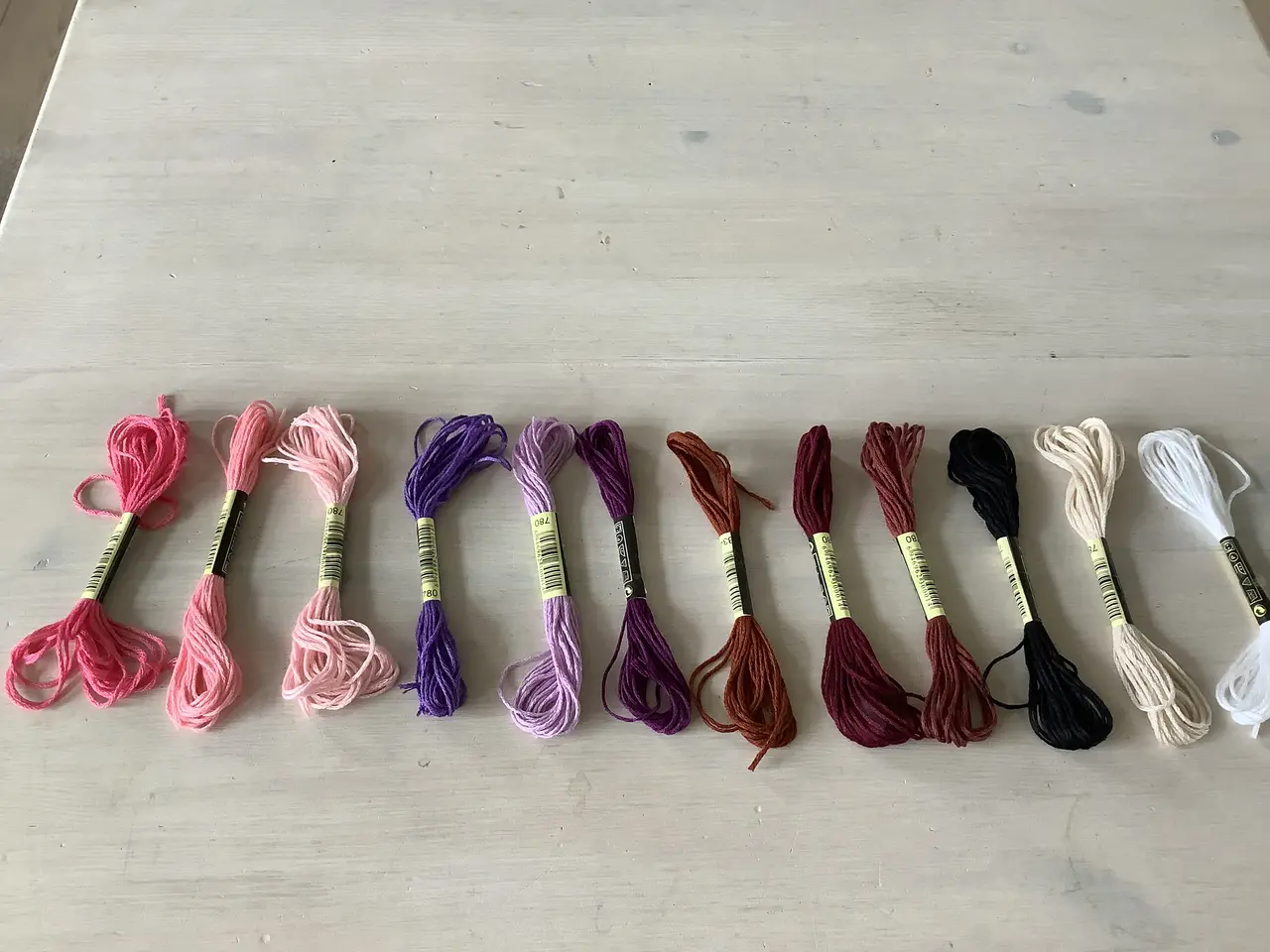 Billede 3 - Broderigarn i mange farver