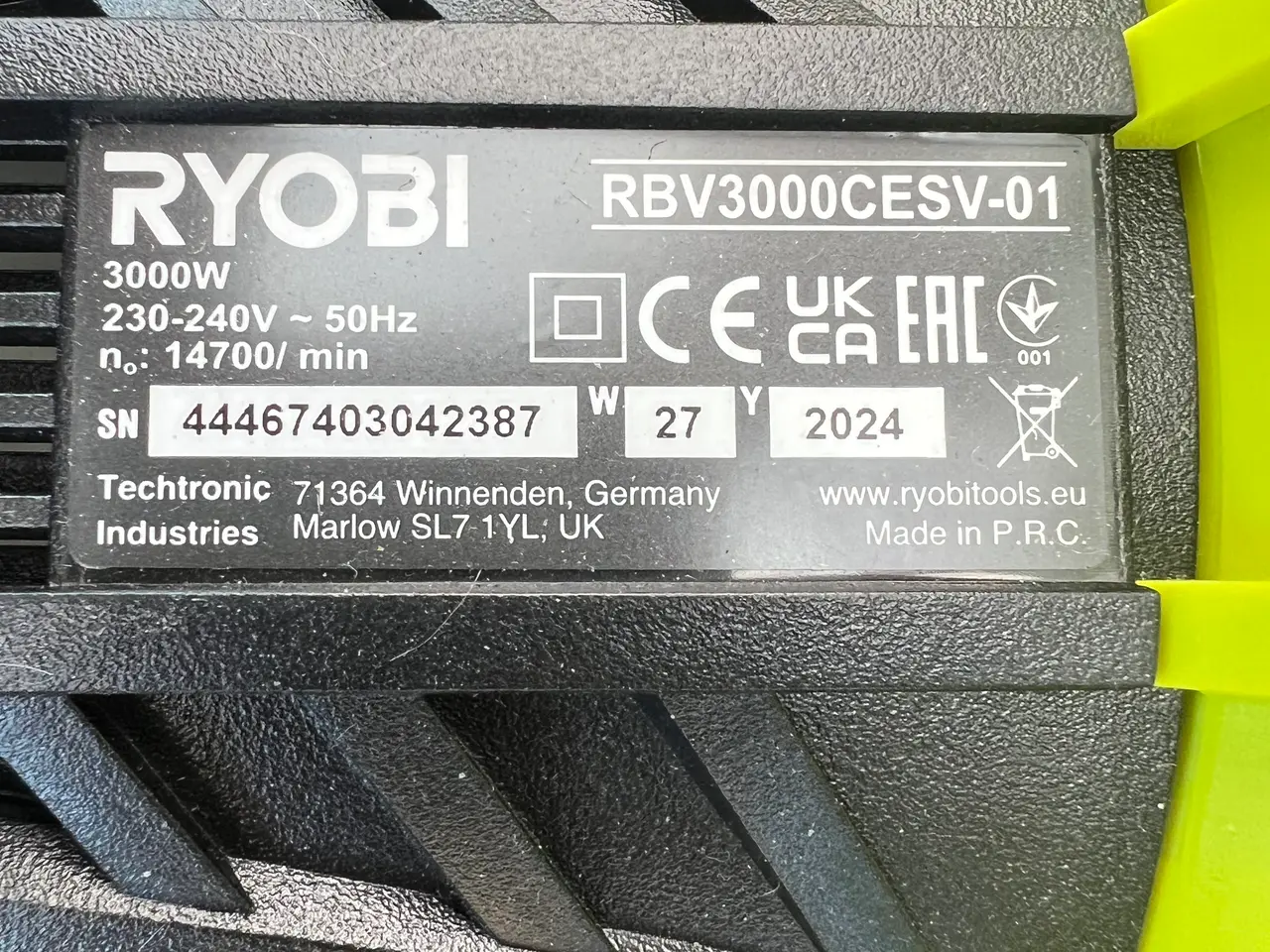 Billede 2 - Ryobi blæser og suger 