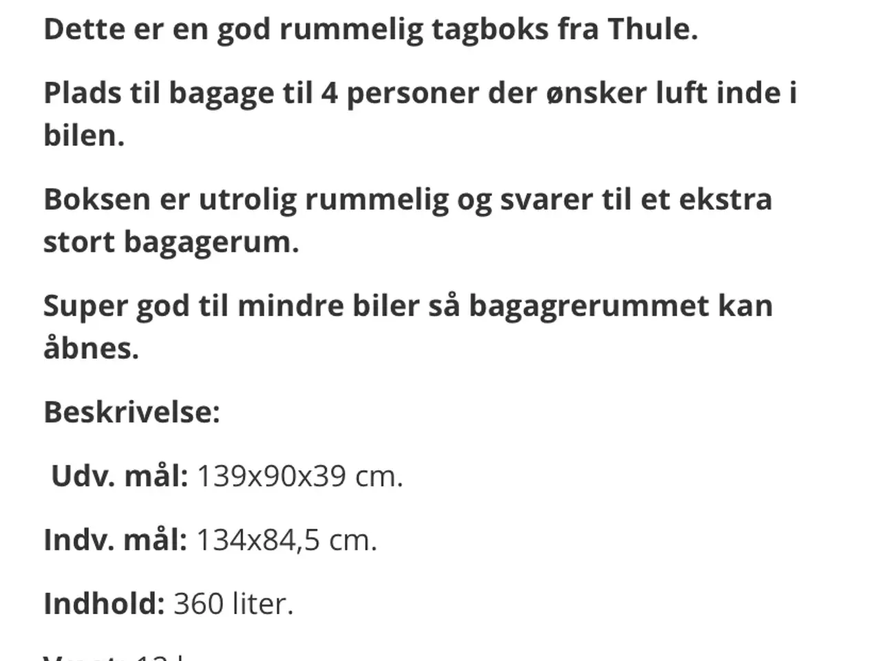 Billede 4 - Thule Pacific Tagboks