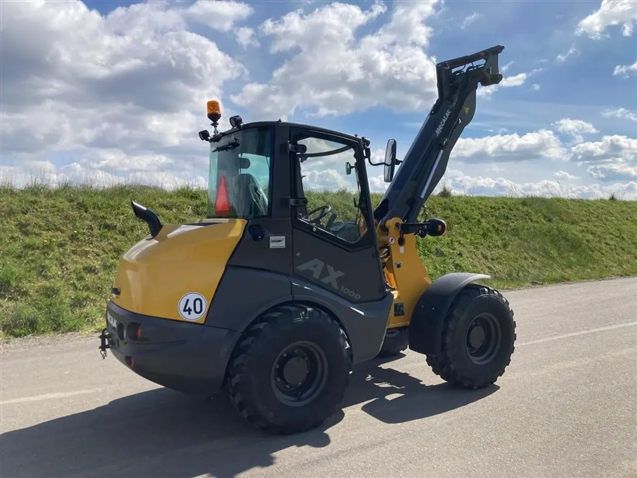 Billede 9 - Mecalac AX 1000 Monobom med hydraulisk hurtigskift