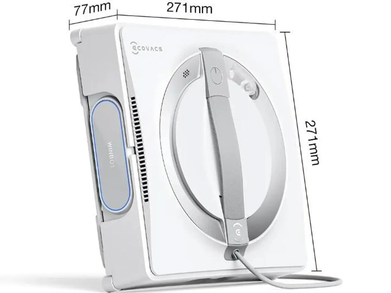 Billede 4 - ECOVACS WINBOT W2 Pro vinduesrobot - 3.000 mAh, hvid