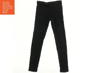 Lange sorte leggings fra H&M (str. 140)