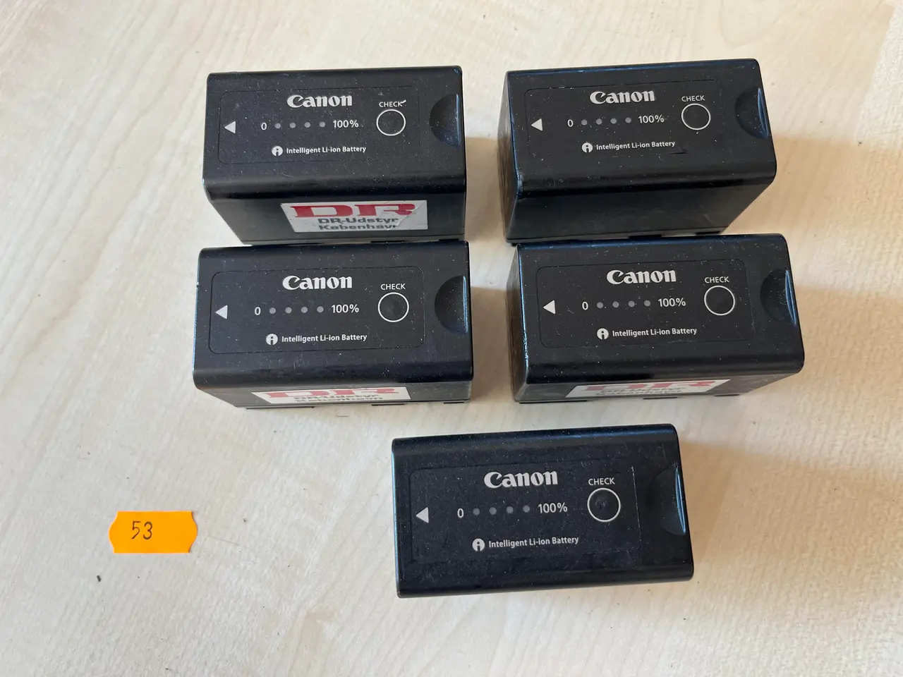 Billede 1 - 5. Stk.Canon batterier