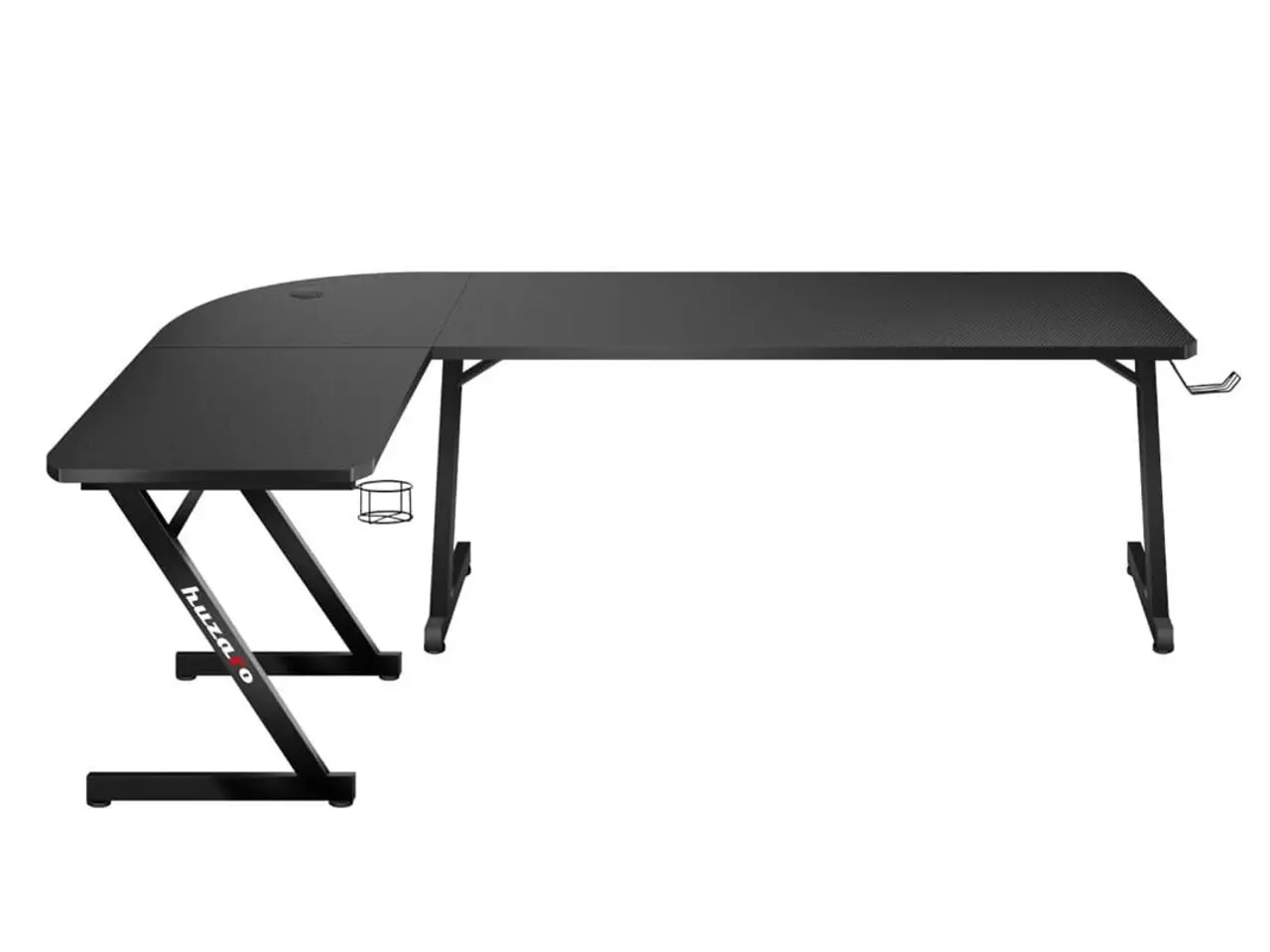 Billede 3 - Gamingbord hjørne - Huzaro Hero 7.0, sort