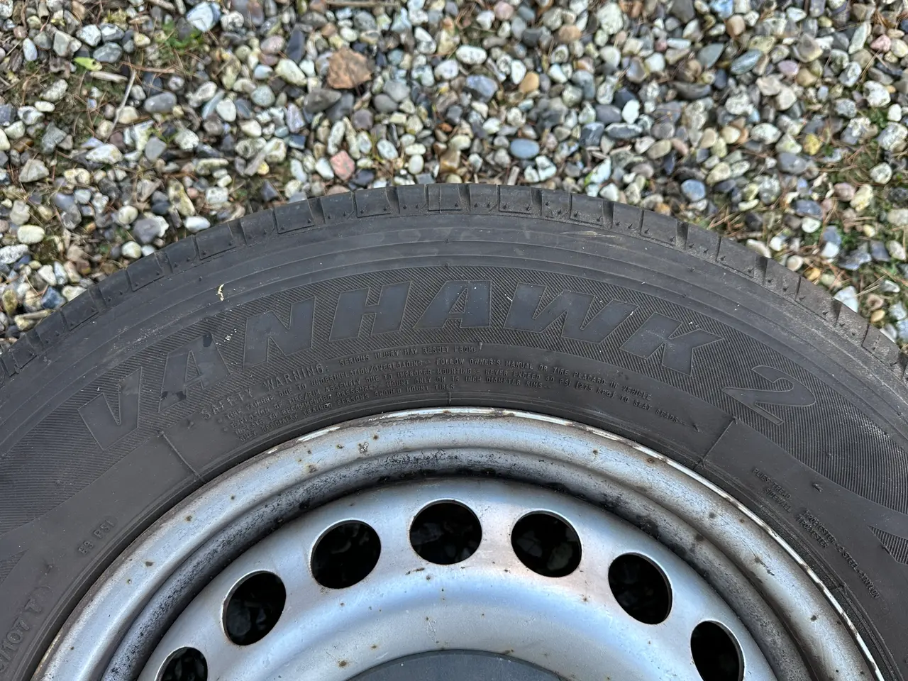 Billede 5 - Originale VW-stålfælge med gode dæk