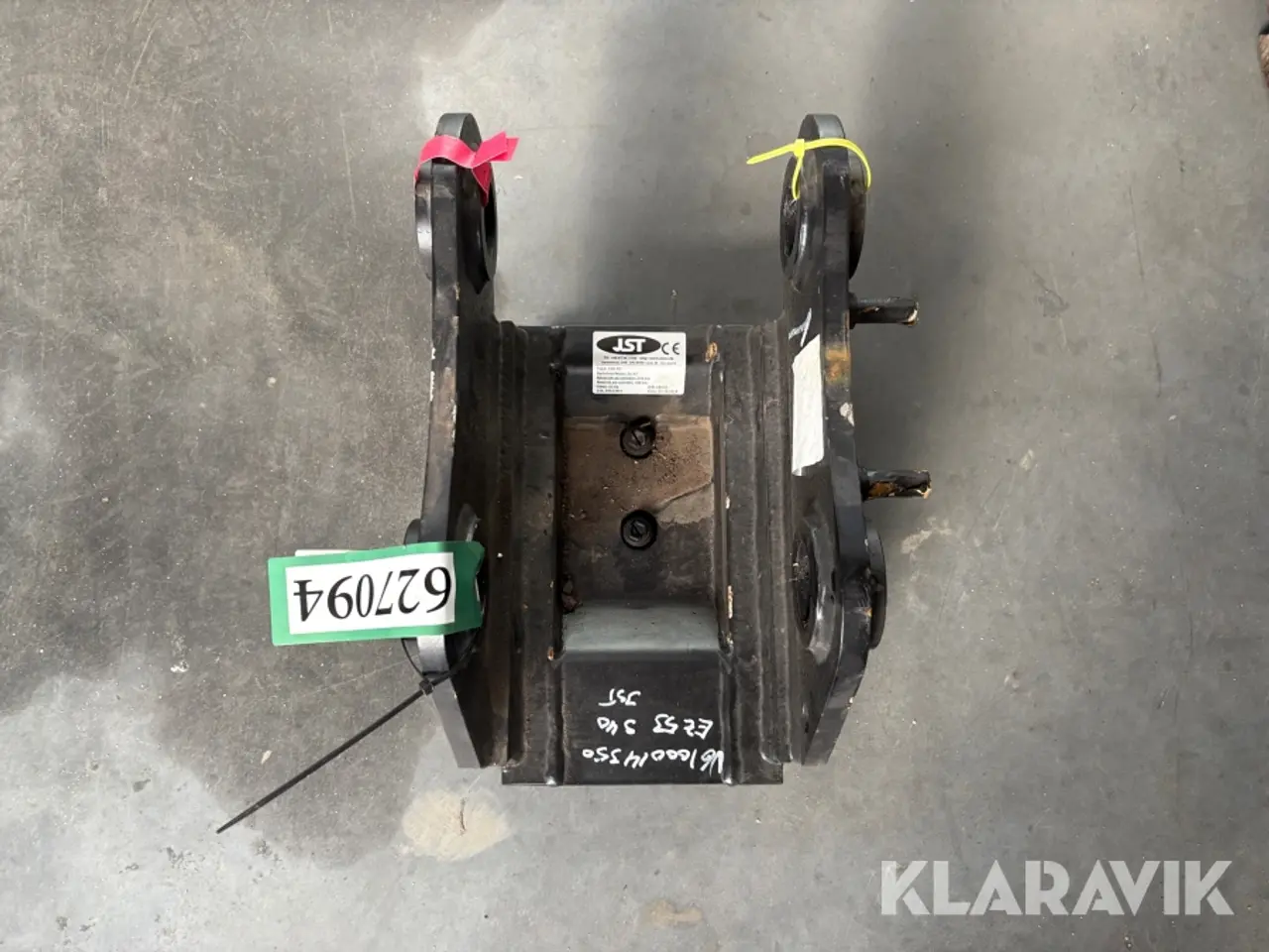 Billede 9 - Hydraulisk hurtigskifte JST S40 HY