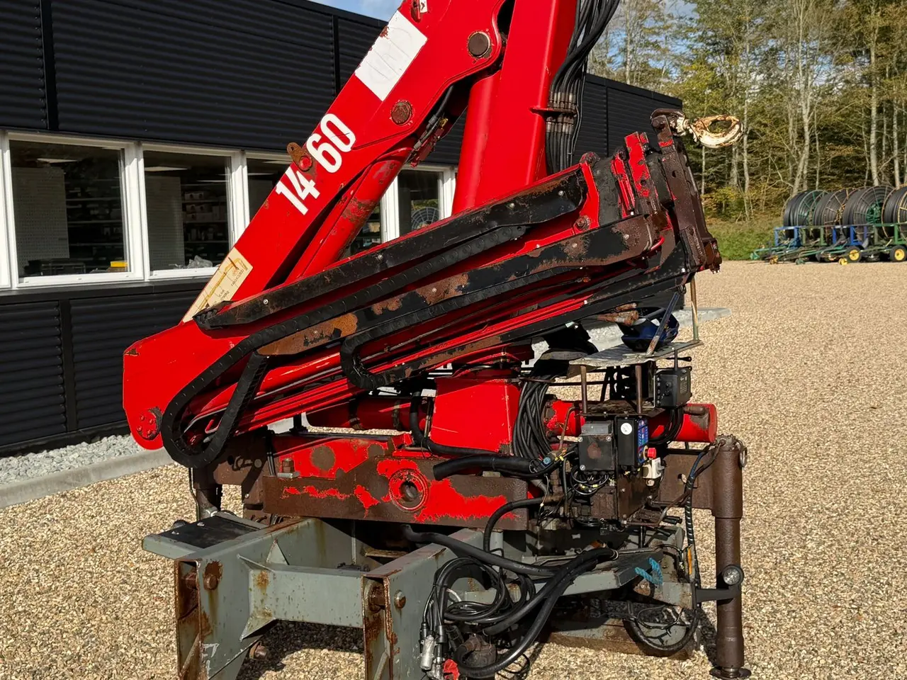 Billede 4 - HMF Kran Monteret med scanreco modtager