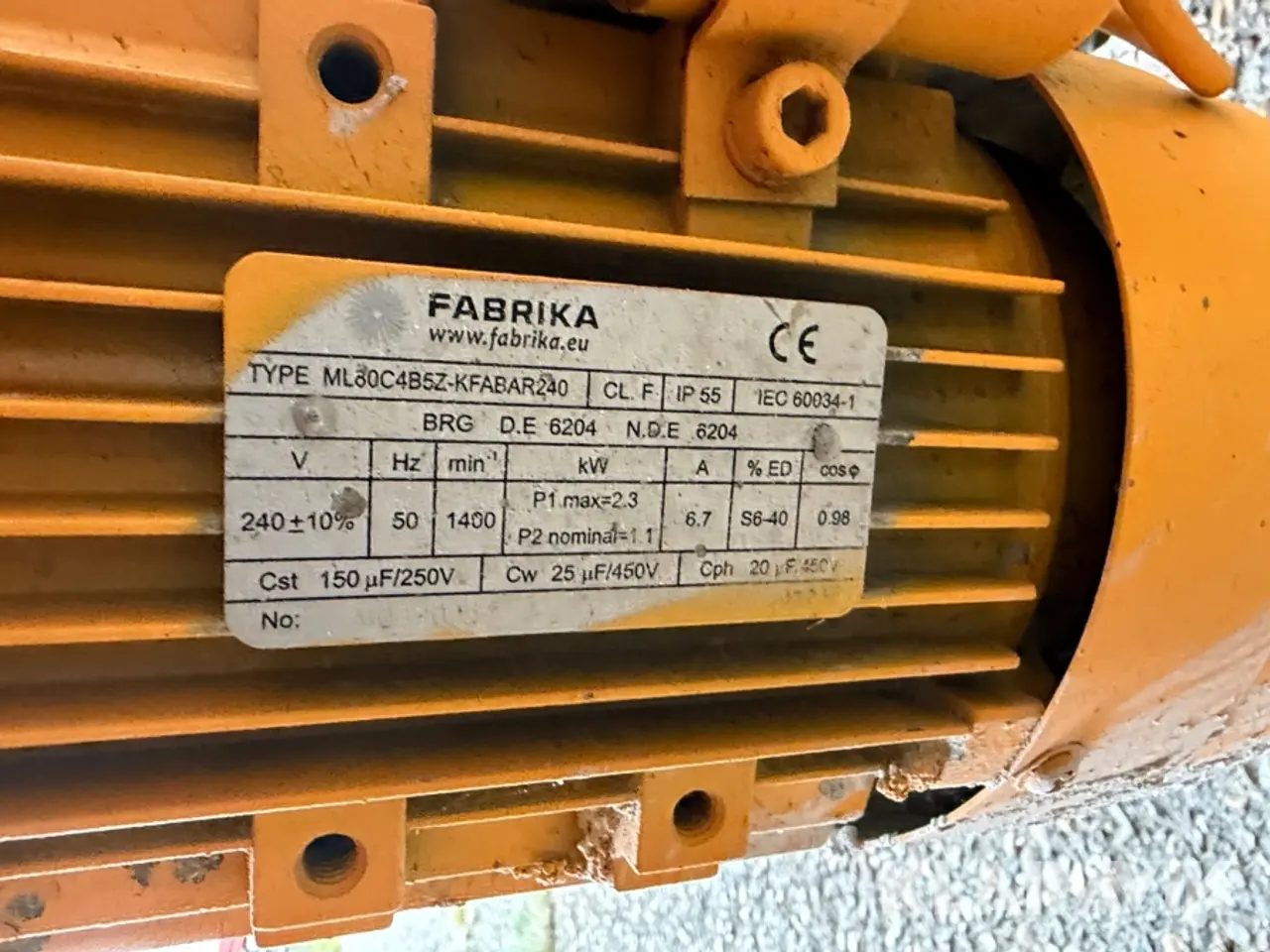 Billede 5 - Tvangsblander Baron E120 - 1 styk