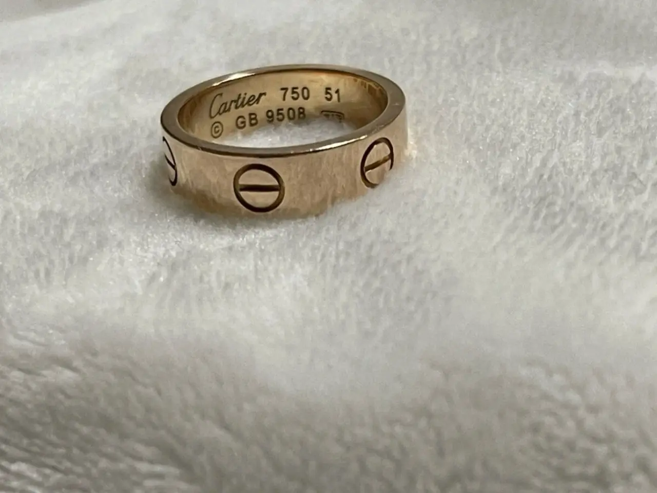 Billede 4 - Cartier LOVE Ring Rose Gold 18K