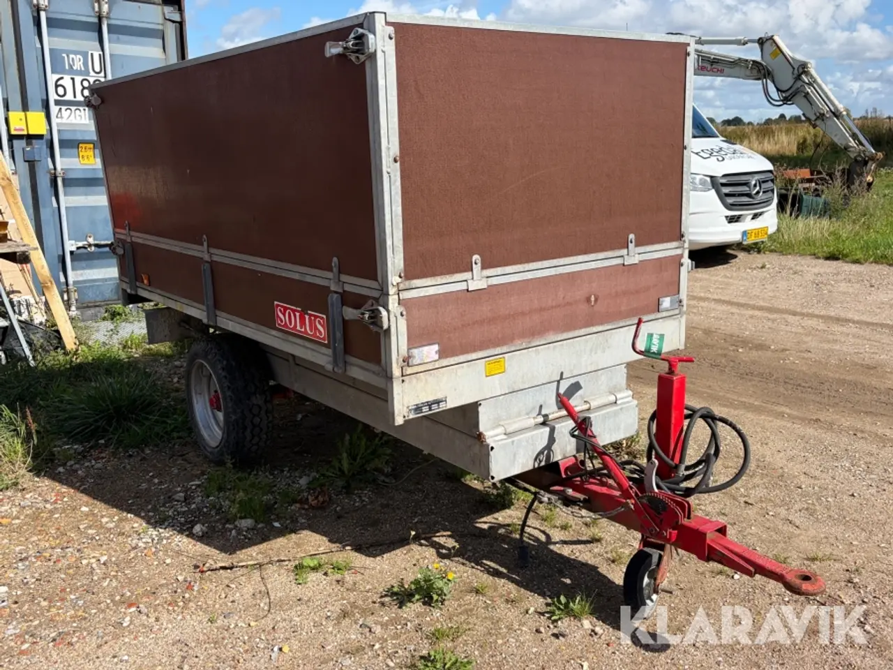 Billede 3 - Tiptrailer Solus 20.2 med hydraulisk tip