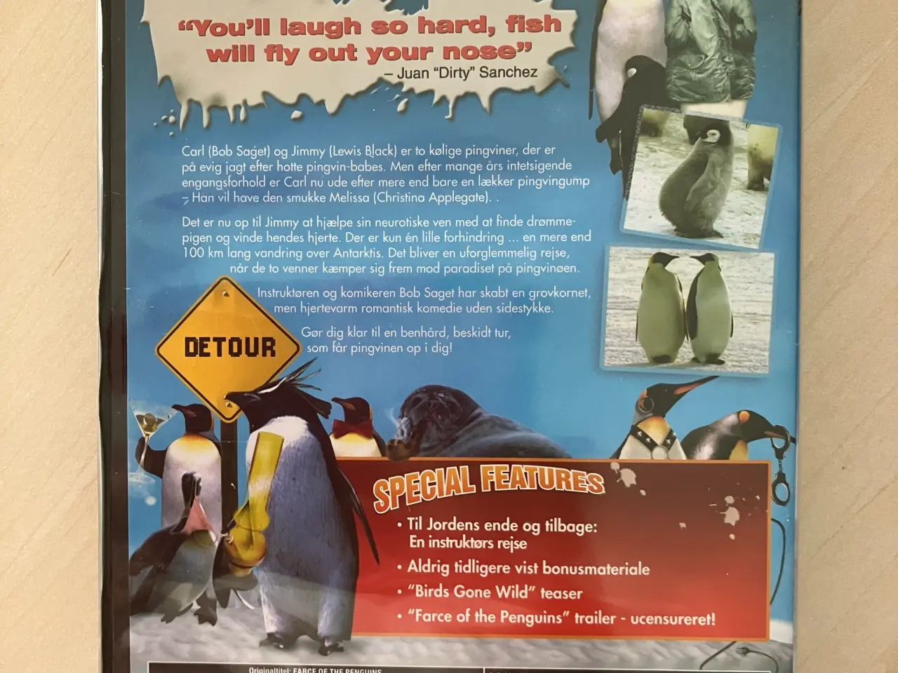Billede 2 - DVD film Farce of the Penguins, kun for voksne