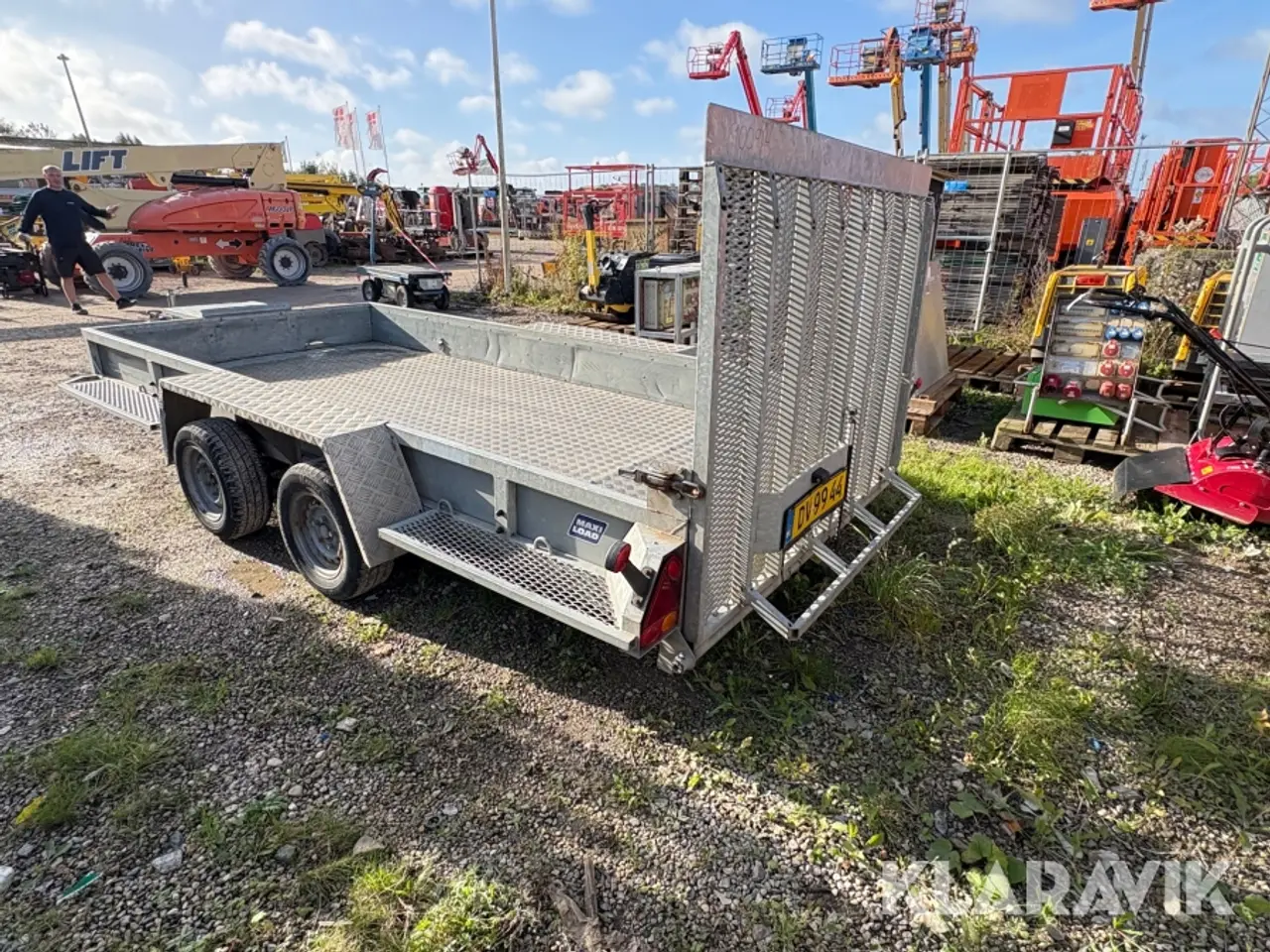 Billede 4 - Maskintrailer 2 akslet 3500kg Variant Maxi load