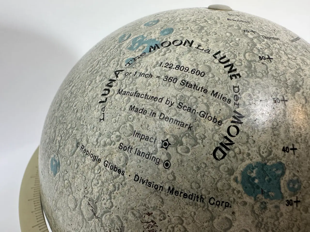 Billede 5 - Retro 'Måne' globus fra Scan Globe