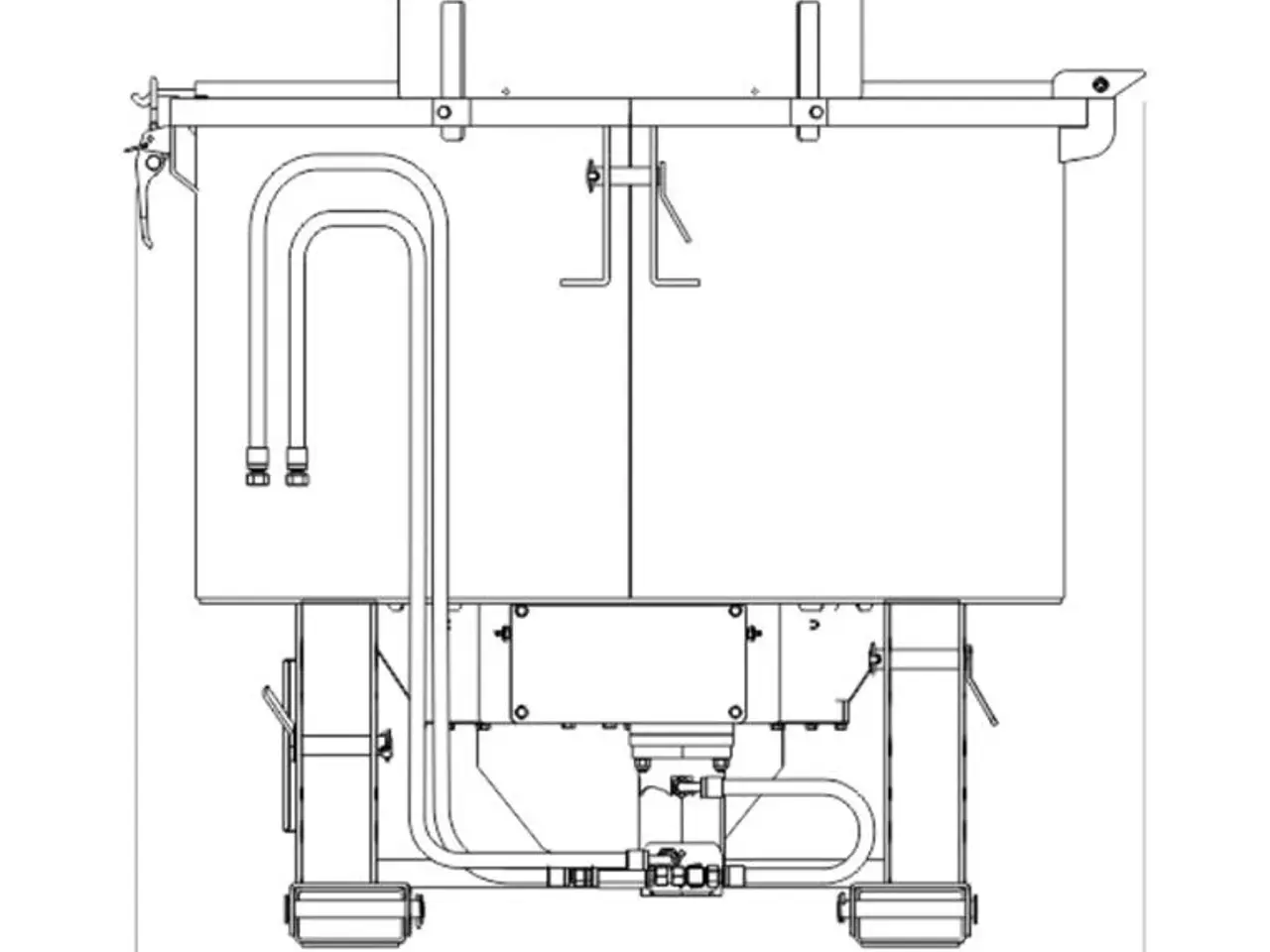 Billede 2 - Fk Maschinery Betonblander Hydraulisk drevet UBCH600