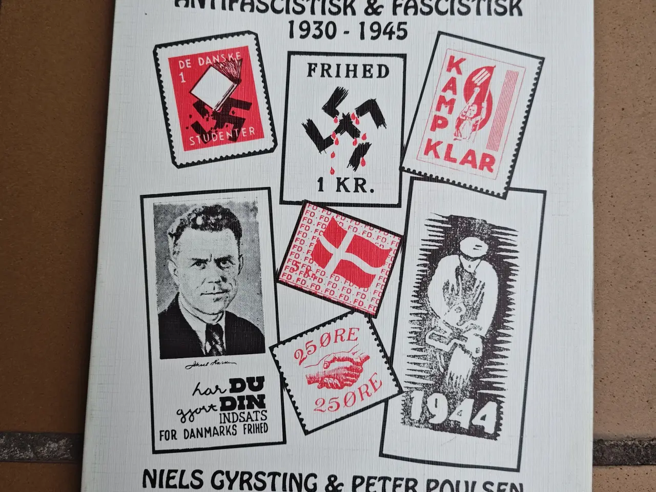 Billede 1 - Mærkatpropaganda i Danmark Antifascistist Fascist
