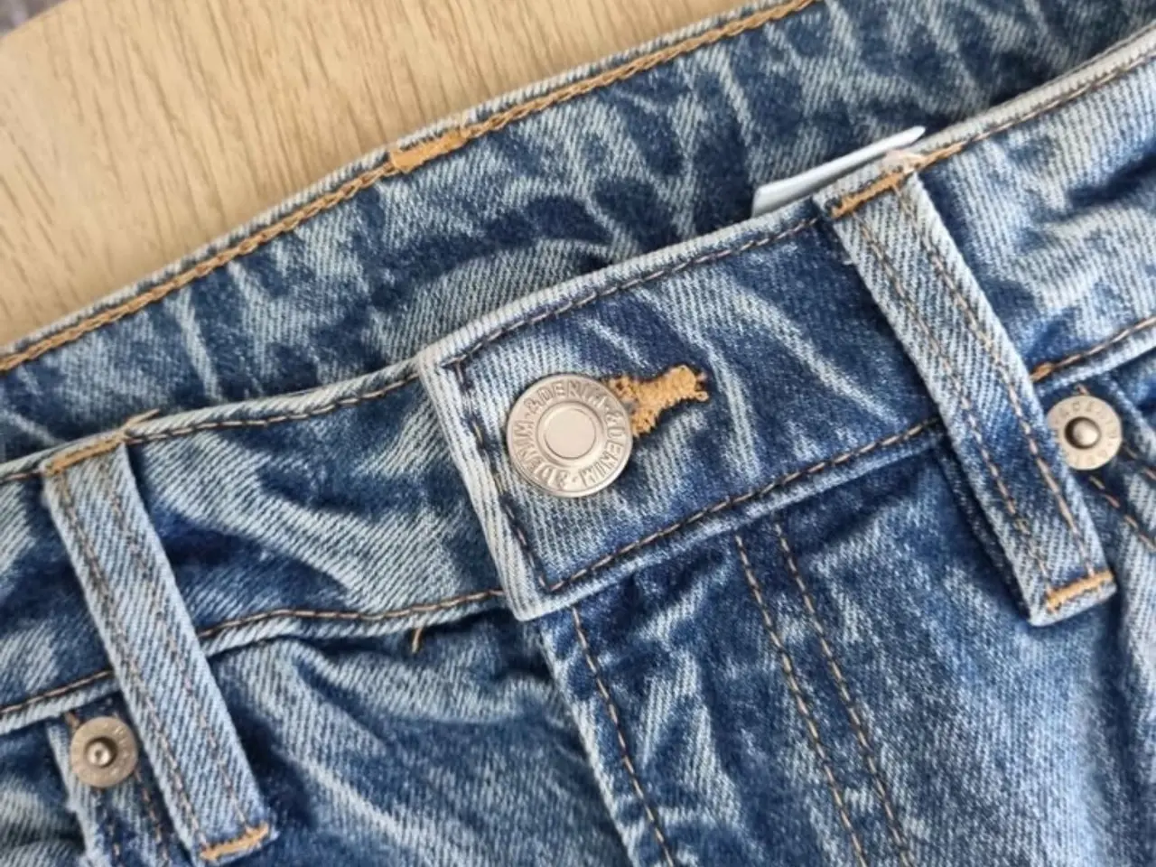 Billede 5 - Nye H&M DENIM JEANS Slim High Waist str 38