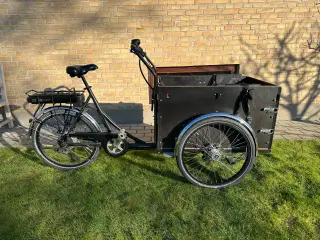 Christiania El-ladcykel – Plads til 4 børn!