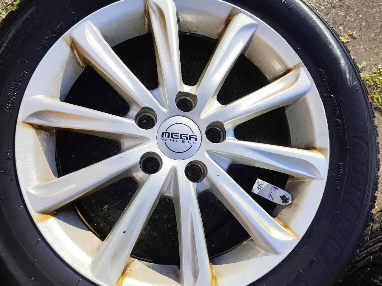 Billede 4 - Michelin Alpine vinterdæk med alufælge