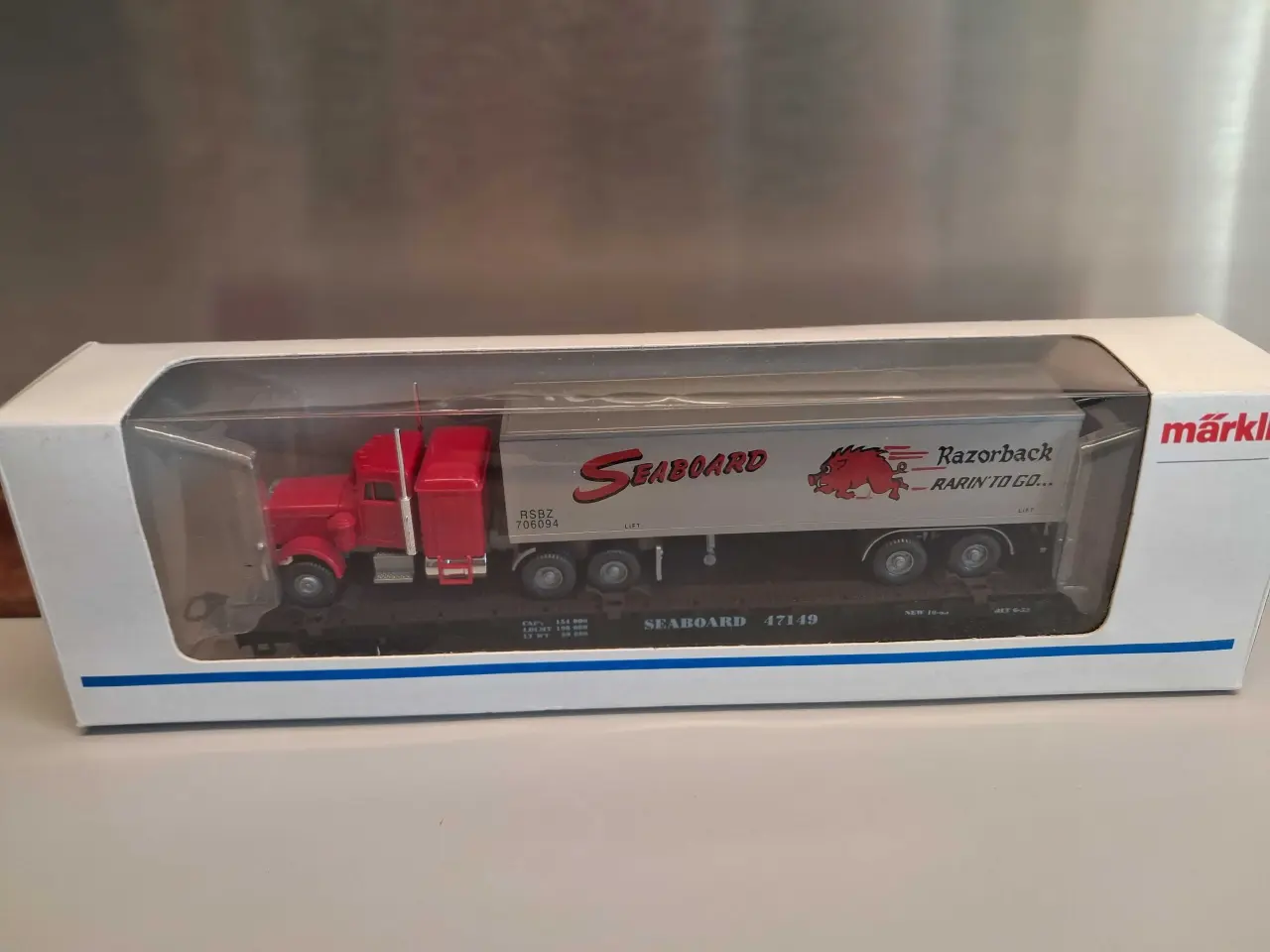 Billede 4 - Märklin #4865 H0 blokvogn m lastbil.