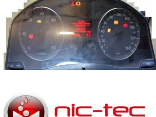 Golf 5 - Touran - Caddy- Scirocco instrument / speedometer rep.