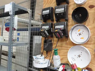 6 stk. Ladere BERNER med 2 stk. Batterier BERNER