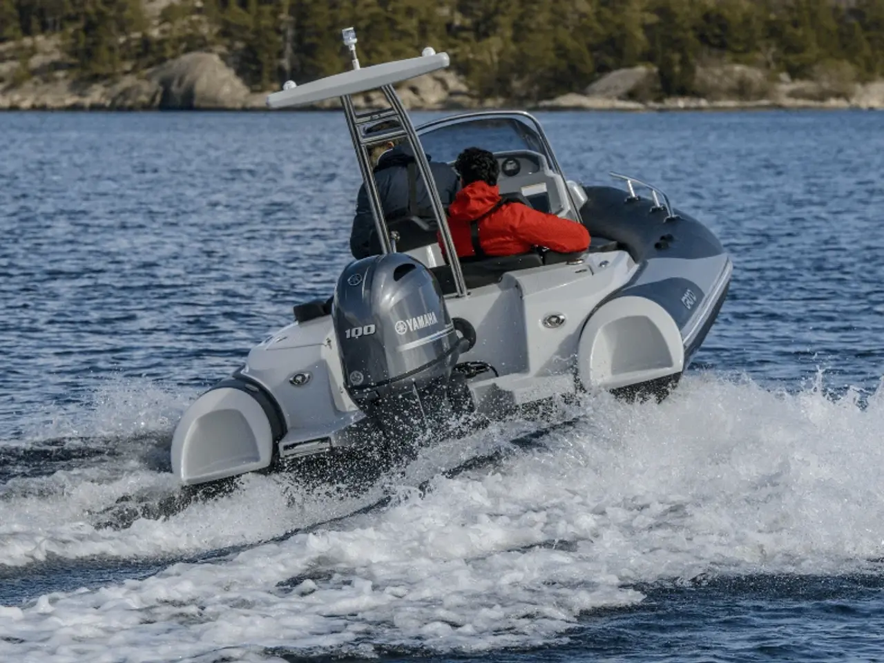 Billede 7 - Yamaha 100 HK - Fjernbetjent, Elektronisk start, Powertrim