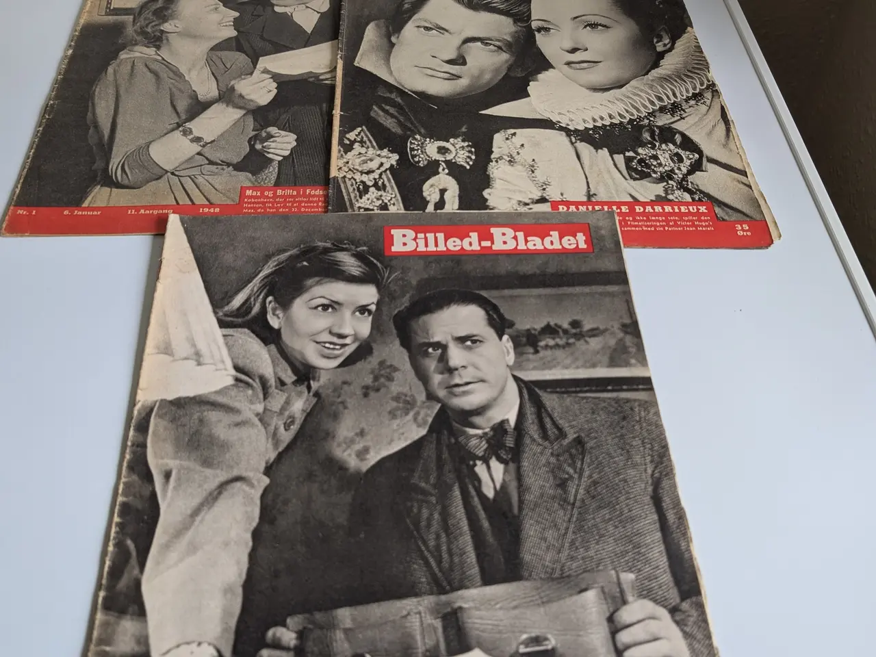 Billede 1 - Retro Billed Bladet nr 1,2,3 1948