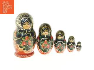 Russiske babushka dukker (str. 4-15 cm)
