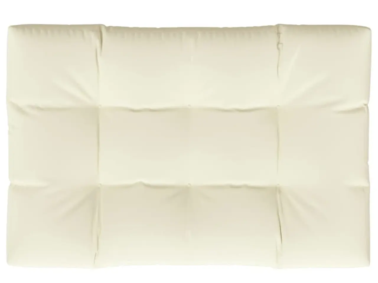 Billede 6 - Pallehynde 120x80x12 cm stof cremefarvet