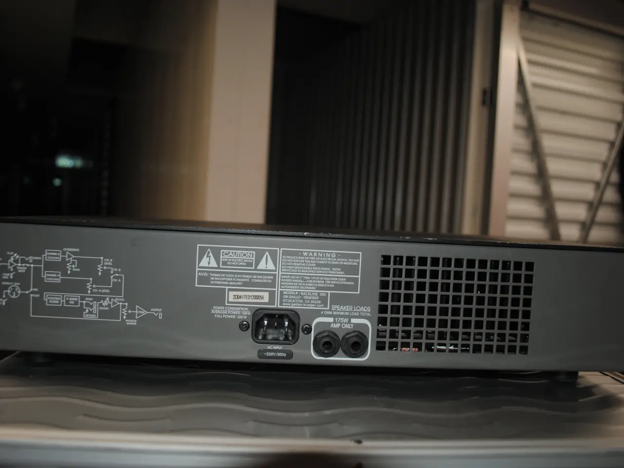 Billede 3 - et Basanlæg mrk. Gallien-Krueger Backline årg.2006