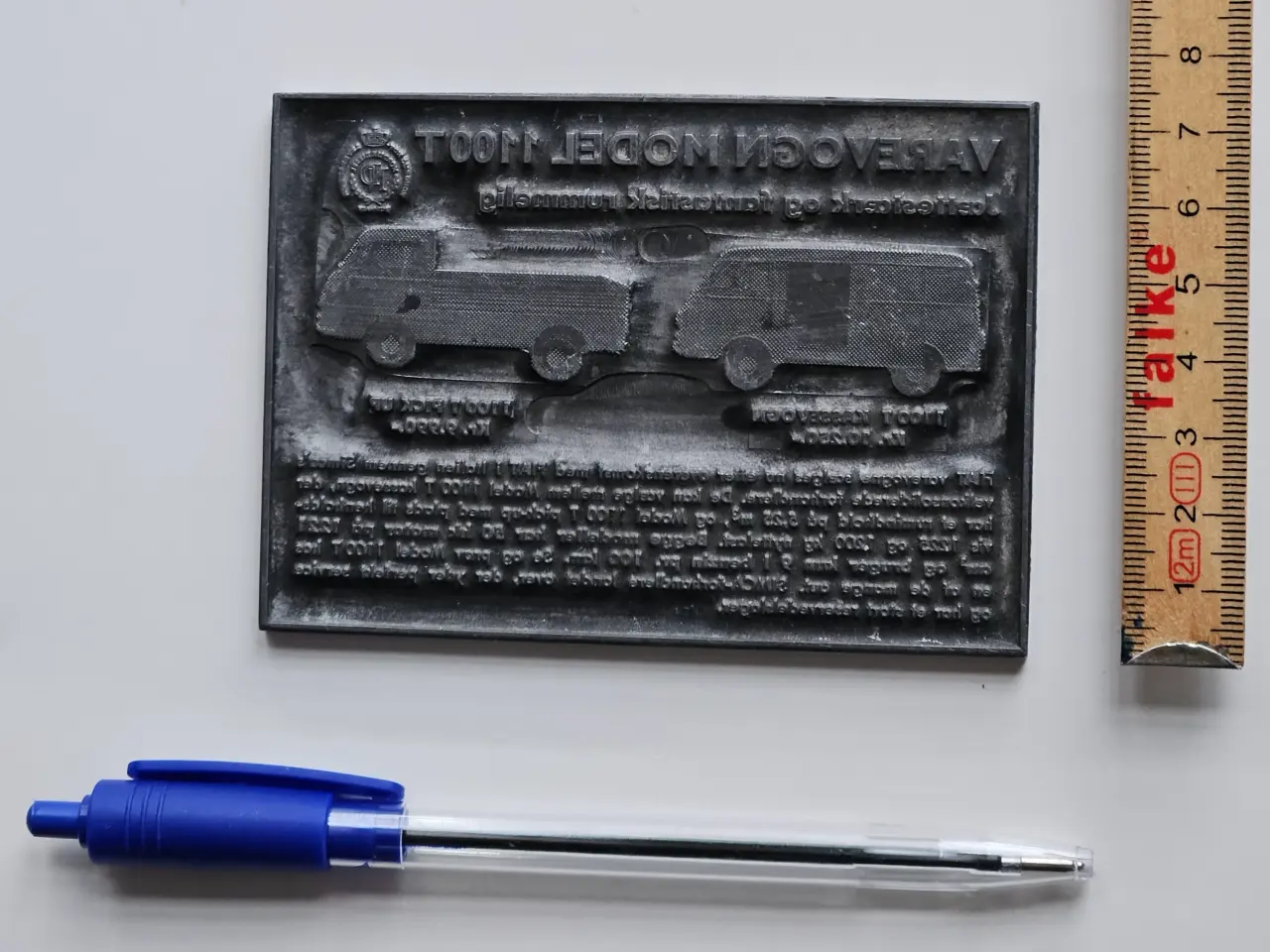 Billede 2 - FIAT 1100 kliche 