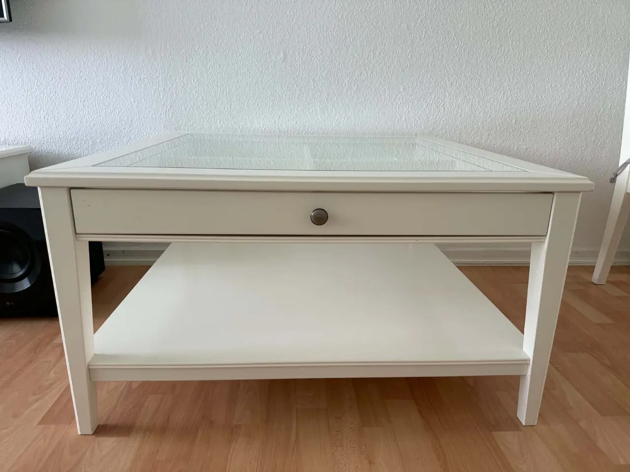 Billede 1 - Sofabord med glasplade