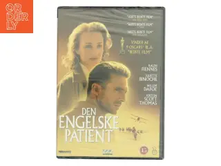 DEN ENGELSKE PATIENT med Ralph Fiennes (DVD)