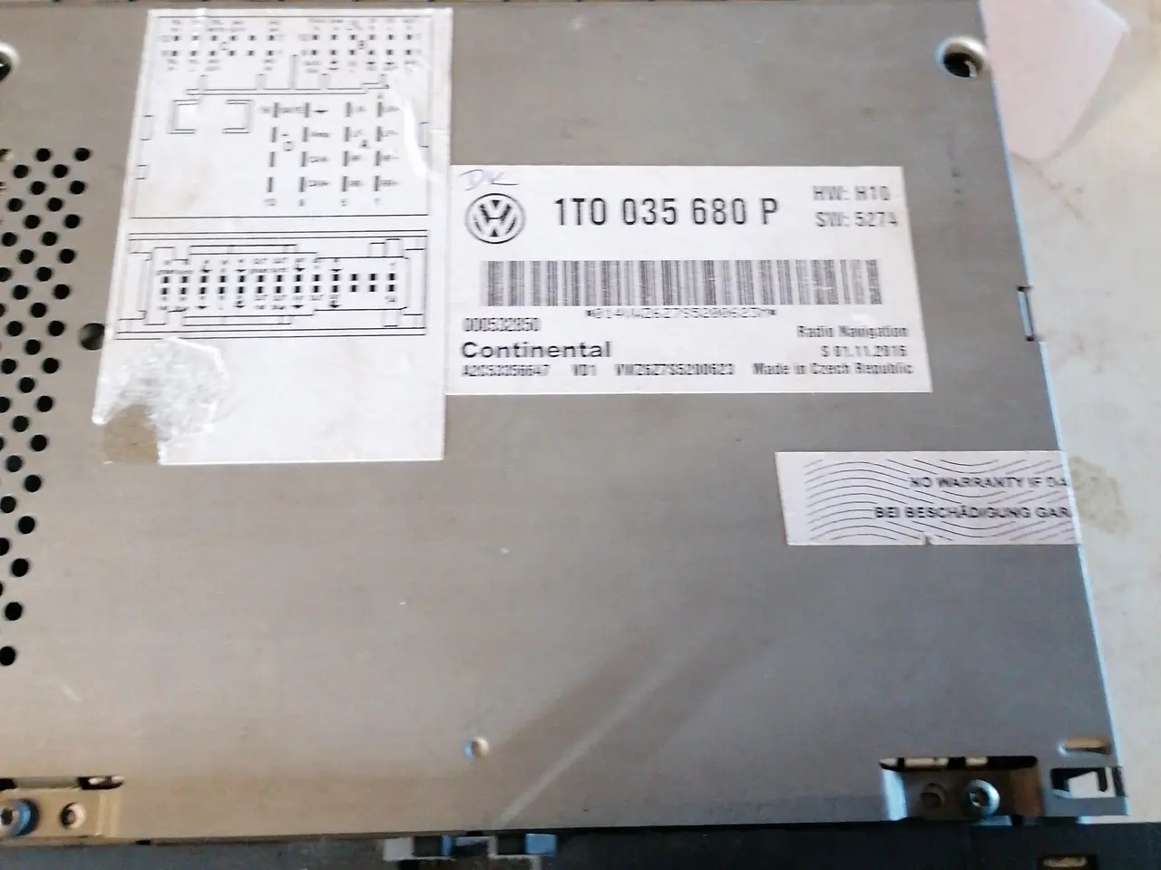 Billede 2 - VW radio