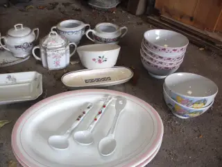 ymerskåle, Café au lait skåle mm