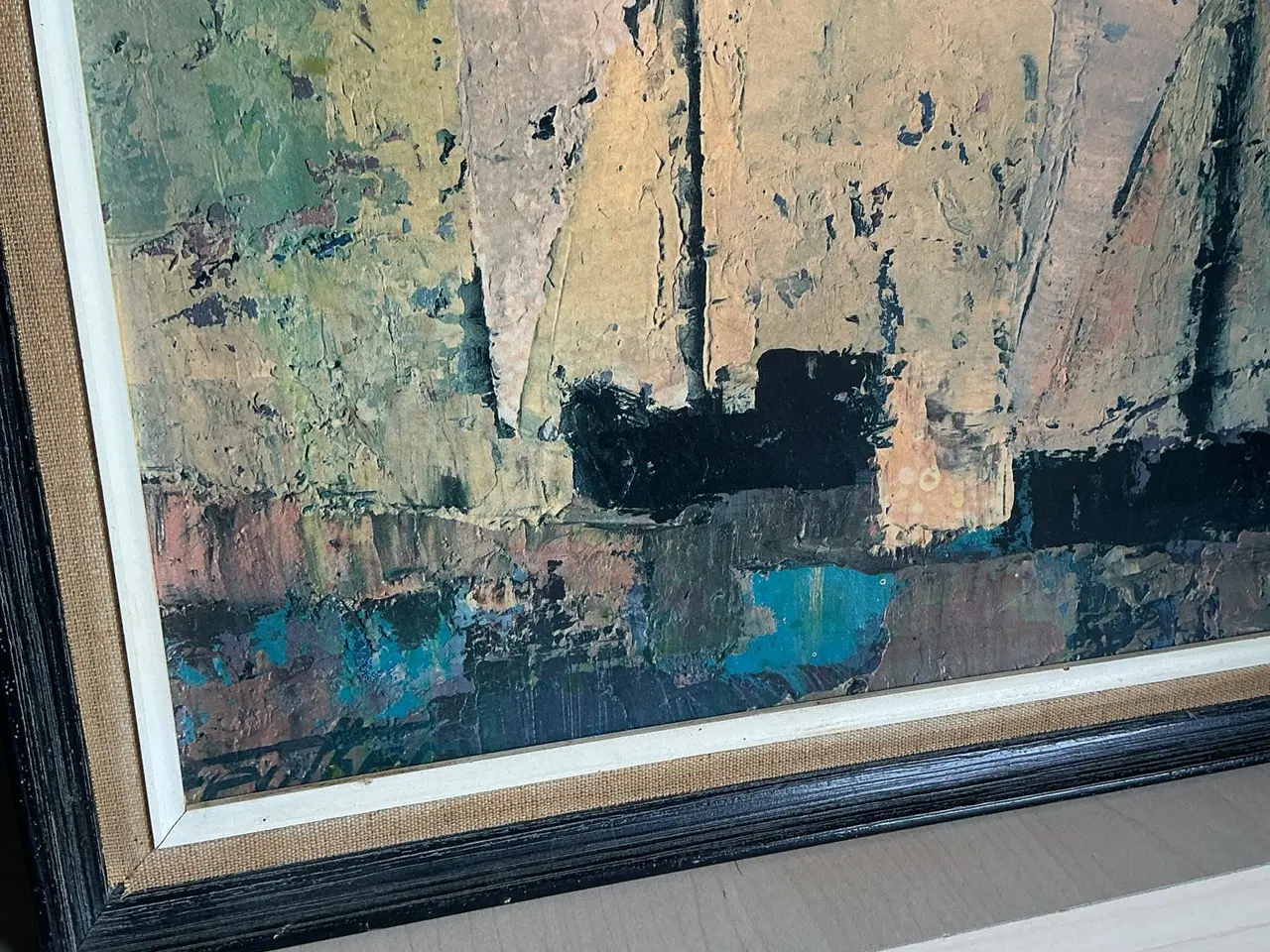 Billede 6 - Flot modernistisk  (72x48) – Erik Skytte ???