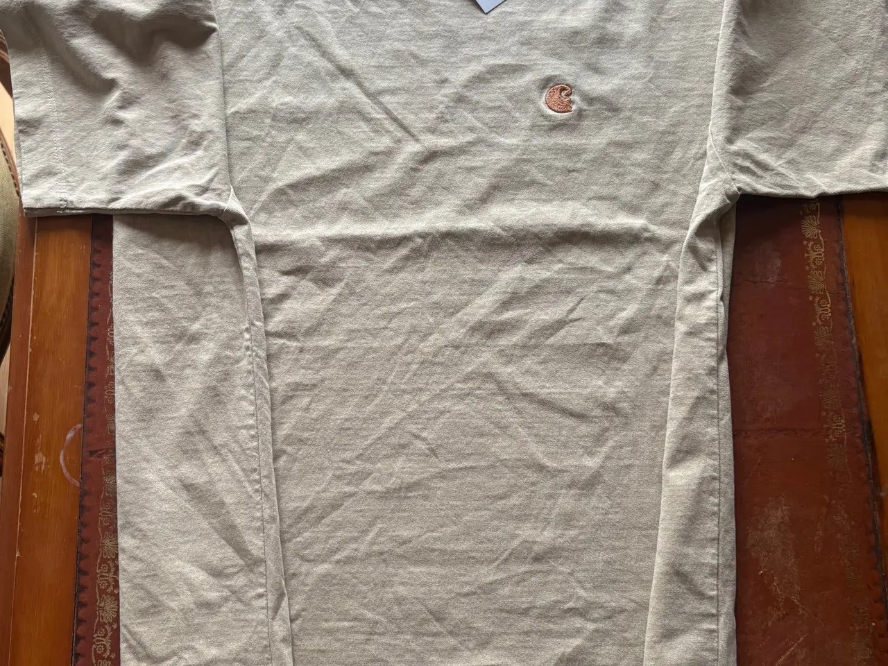 Billede 2 - Carhartt WIP beige T-shirt, størrelse M