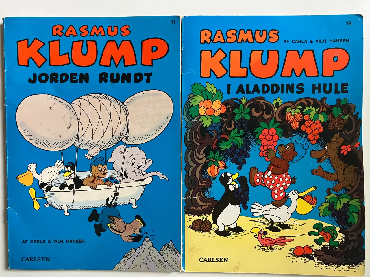 Billede 7 - NEDSAT: Rasmus Klump og Petter Hattemus bøger