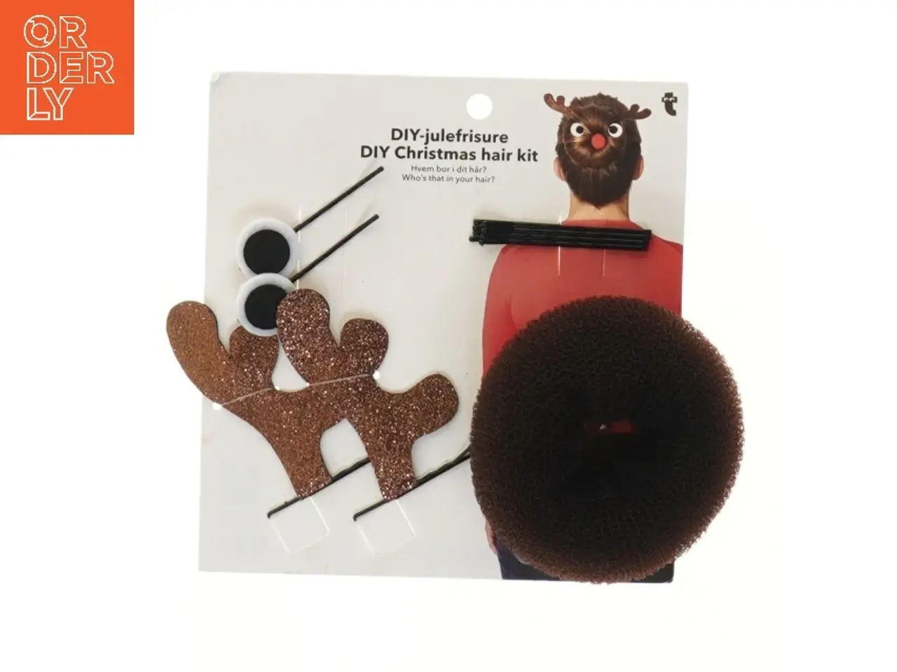 Billede 1 - DIY julefrisure sæt fra Tiger (str. 16x17 cm)