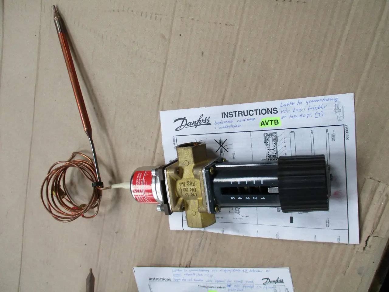 Billede 7 - Danfoss AVTB Danfos ventil