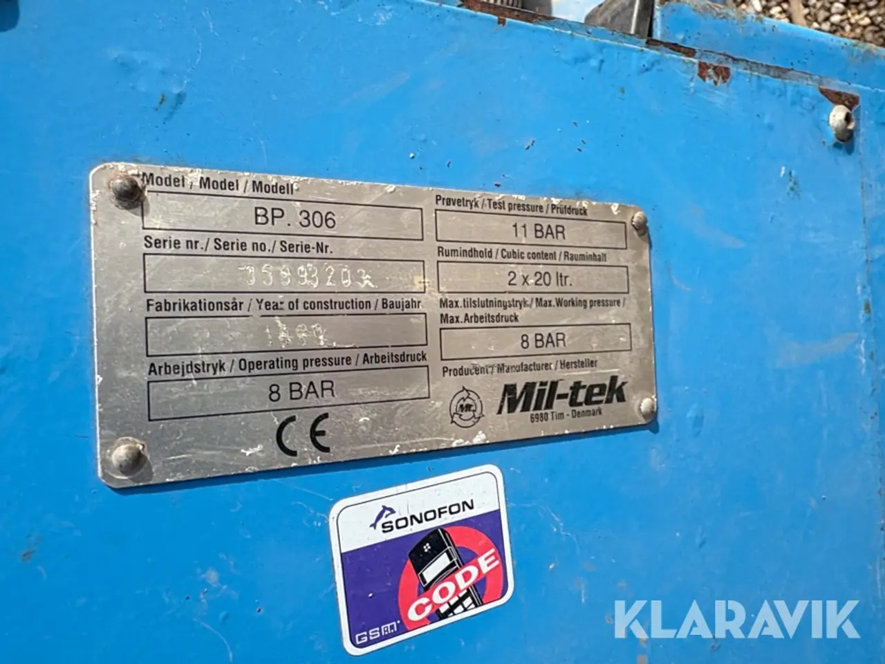 Billede 5 - Pap/plastik presse Miltek BP 306