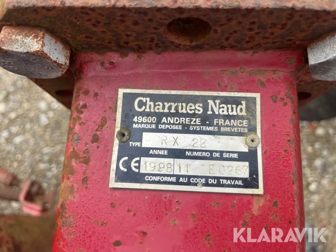 Billede 8 - Vendeplov Charrues Naud RX322
