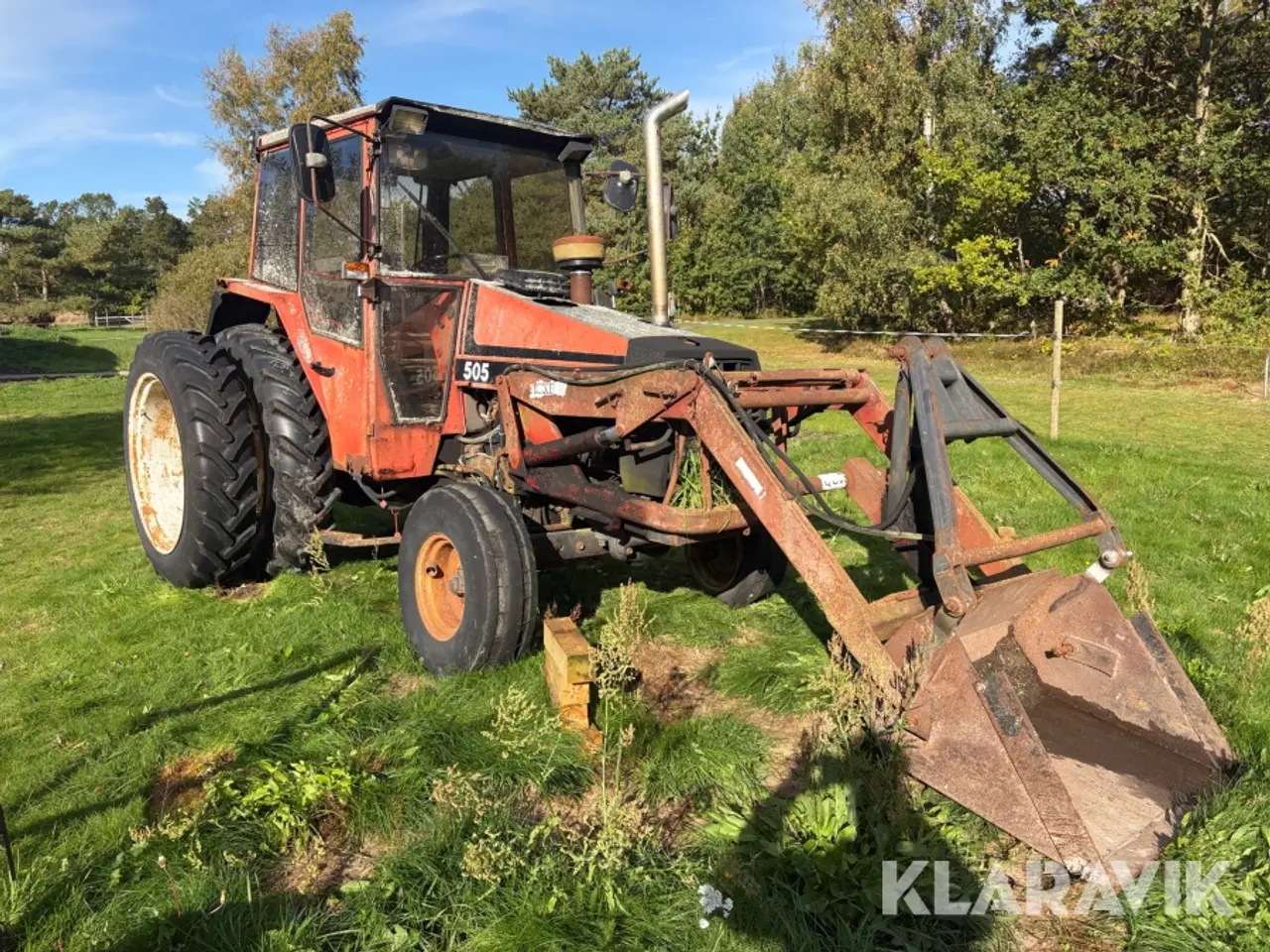 Billede 7 - Traktor Volvo BM Valmet 505 - GLTX med frontlæsser