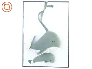 Hænger bamse med musik (str. 20 cm)